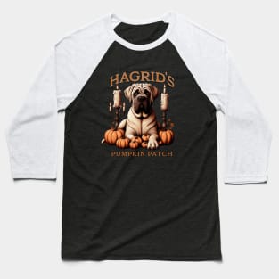 Hagrid's Pumpkin Vintage Mastiff Dog Fang Baseball T-Shirt